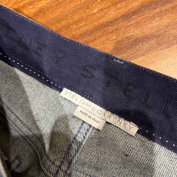 Stella McCartney Blue Straight Leg Jeans - Picture 3 of 5